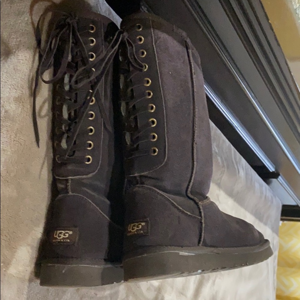 Ugg boots! Tall, chocolate
